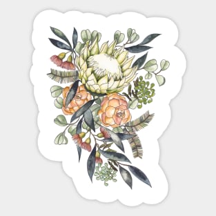 Bouquet - Tropical Protea Sticker